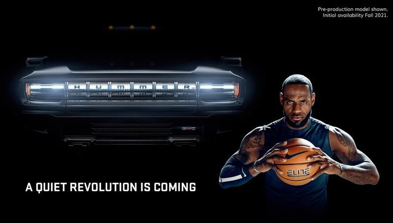 Hummer EV: 100% ηλεκτρικό με 1000 άλογα και τον LeBron James να το διαφημίζει image