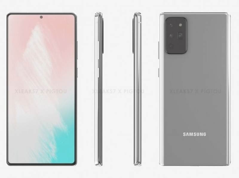 Samsung Galaxy Note 20: Τα πρώτα renders δείχνουν flat οθόνη image
