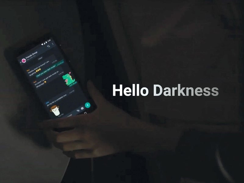 WhatsApp: Διαθέσιμο το dark mode για συσκευές Android και iOS image