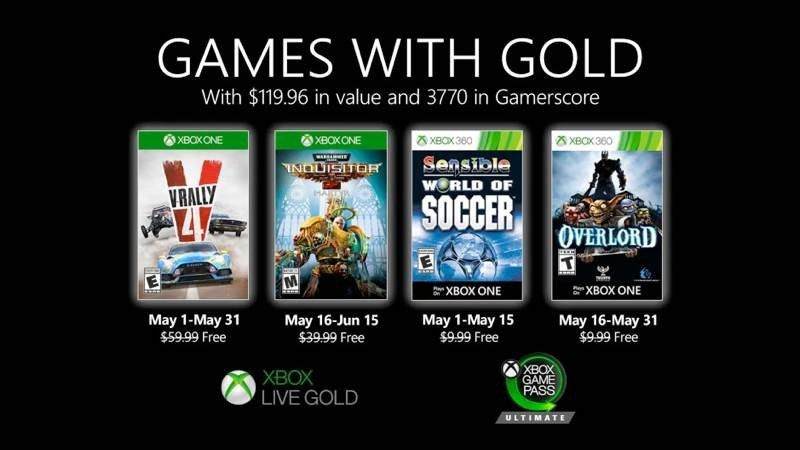 Αυτά είναι τα δωρεάν παιχνίδια για το Μάιο σε Xbox Live Gold και Xbox Game Pass Ultimate image