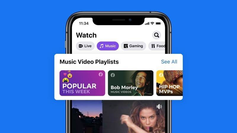 Facebook: Ξεκίνησε η προβολή επίσημων μουσικών videos στις ΗΠΑ image