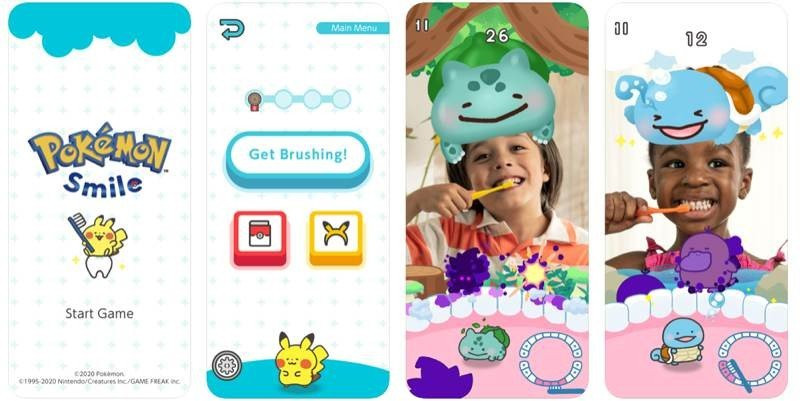 Pokémon Smile: Μια AR εφαρμογή για να πλένεις τα δόντια σου image