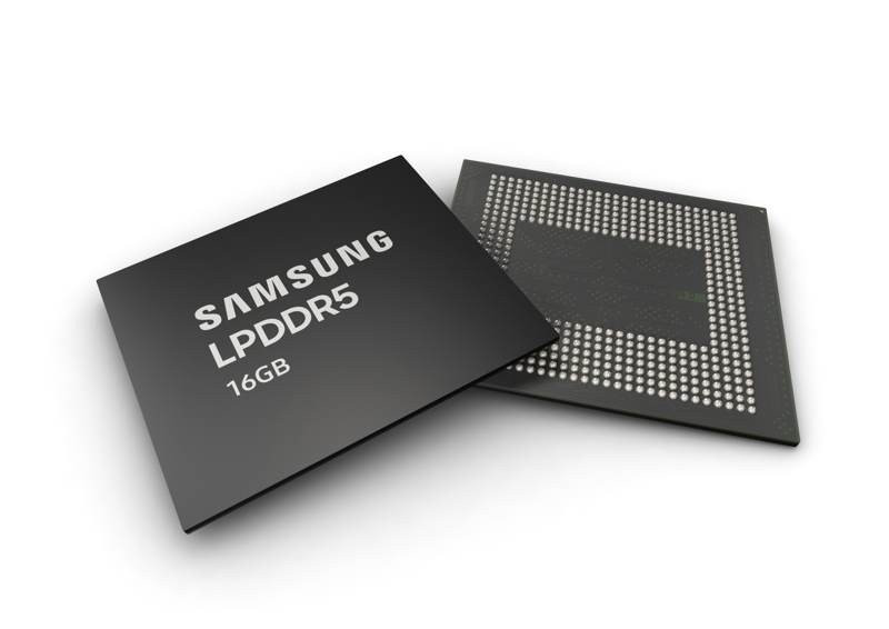 Η Samsung ξεκίνησε μαζική παραγωγή μνήμης 16GB LPDDR5 DRAM για smartphones image