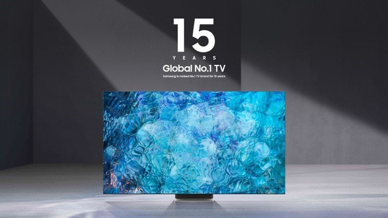 Samsung: Στην 1η θέση των κατασκευαστών τηλεοράσεων για 15η συνεχή χρονιά image