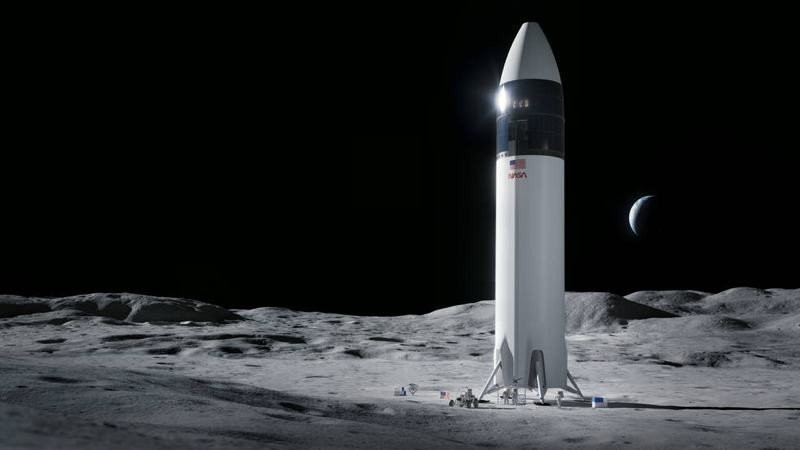 SpaceX: Θα κατασκευάσει τη σεληνάκατο για την επανδρωμένη αποστολή στη Σελήνη image