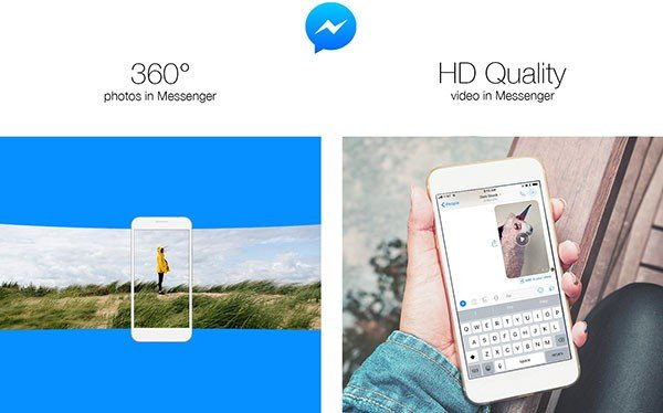 Facebook Messenger: Δυνατότητα αποστολής HD video και πανοραμικών φωτογραφιών 360° image