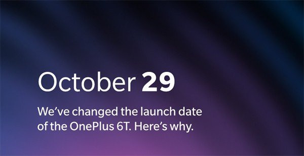 OnePlus 6T: Αλλαγή στην ημερομηνία παρουσίασης λόγω...Apple και με ειλικρινέστατη εξήγηση image