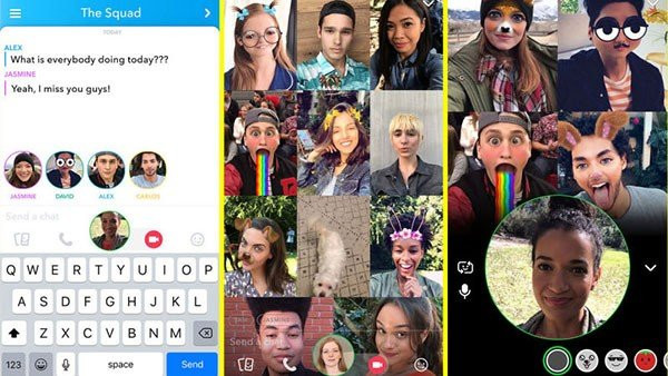Snapchat: Προσθέτει δυνατότητα ομαδικών video κλήσεων και περιμένουμε το ίδιο από το....Instagram image