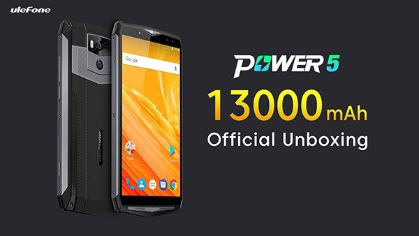 Ulefone Power 5: Επίσημο unboxing video για το "κτήνος" με την μπαταρία 13000mAh image