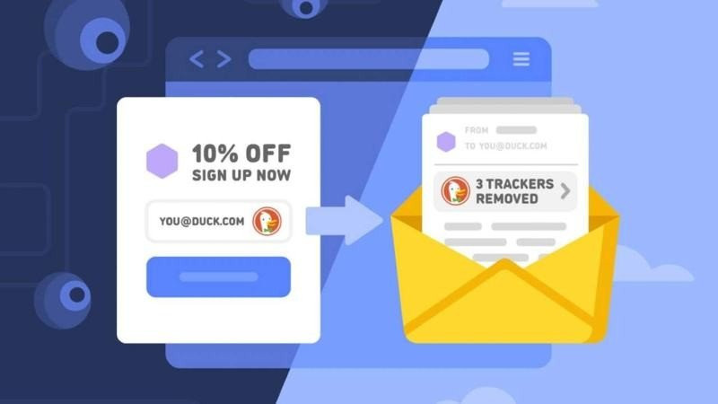 DuckDuckGo: Προσφέρει δωρεάν διεύθυνση email και προστασία από τους trackers image
