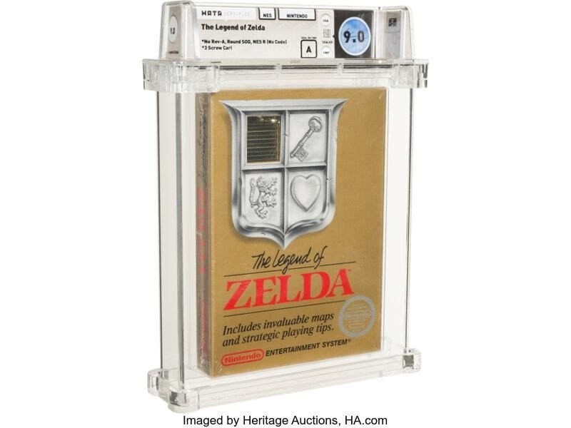 Νέο ρεκόρ: Σφραγισμένο The Legend of Zelda του NES πωλήθηκε για $870,000! image