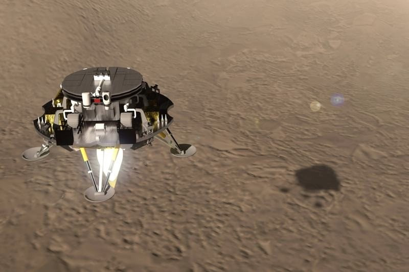 Tianwen-1: Η Κίνα προσεδάφισε με επιτυχία το Zhurong rover στον Άρη! image