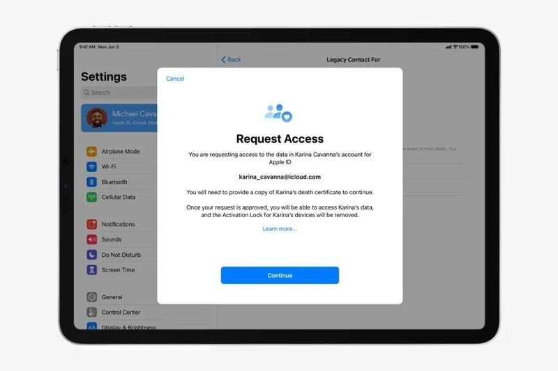 Digital Legacy: Η Apple θα σου επιτρέπει να αφήσεις «κληρονόμους» για τον λογαριασμό iCloud image