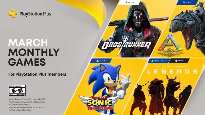 Αυτά είναι τα δωρεάν games στο PS Plus για τον Μάρτιο image