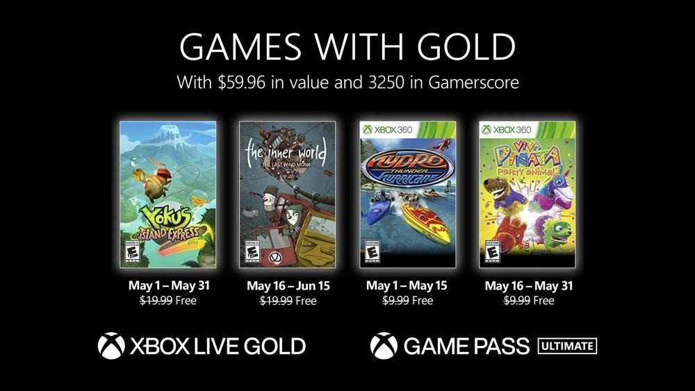 Games with Gold: Τα δωρεάν παιχνίδια για το μήνα Μάιο image