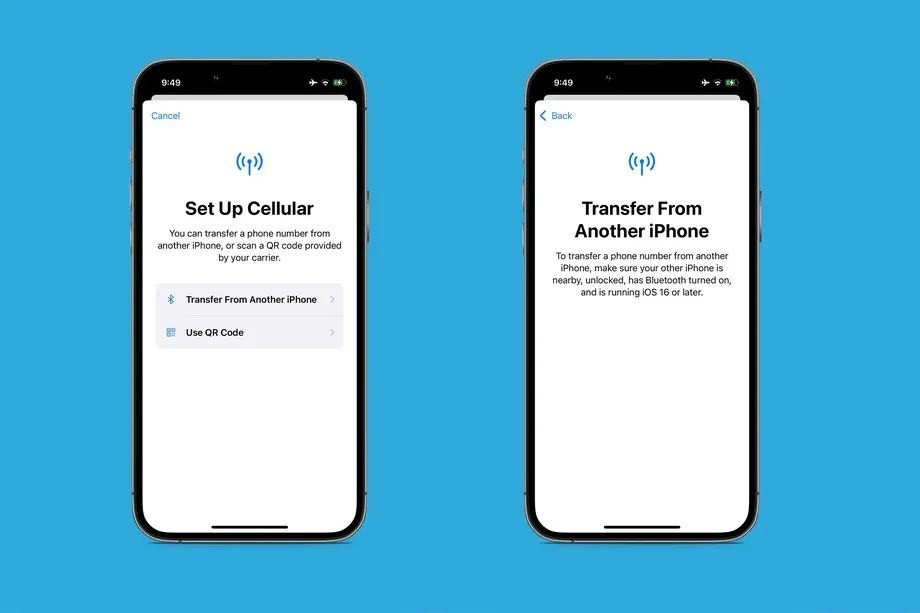 iOS 16: Πανεύκολη μεταφορά eSIM σε νέο iPhone μέσω Bluetooth image