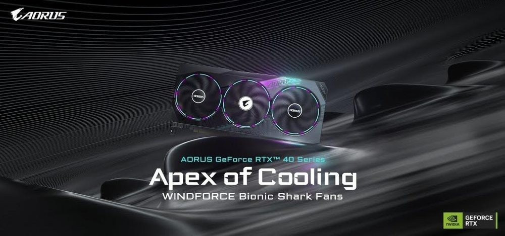 GIGABYTE: Νέες κάρτες γραφικών AORUS βασισμένες στην Nvidia GeForce RTX 40-series image