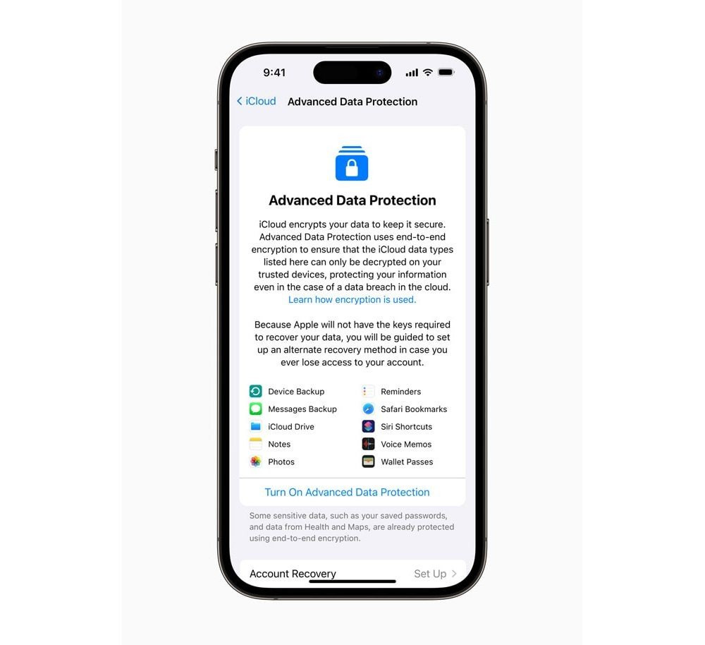 Η Apple επεκτείνει την end-to-end κρυπτογράφηση σε πληθώρα κατηγοριών του iCloud image