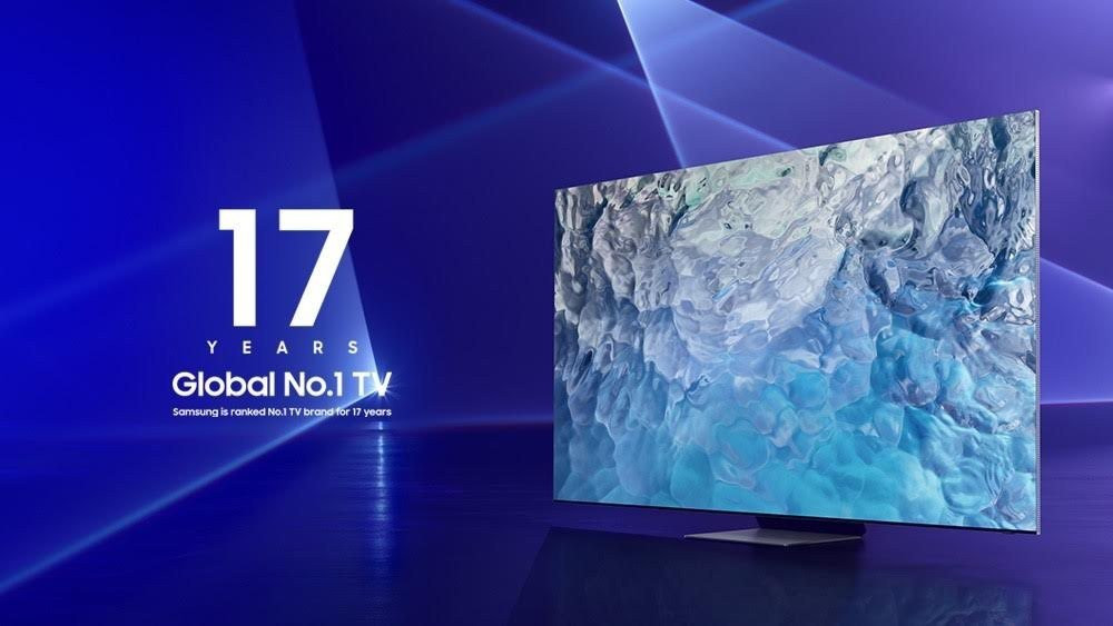 Samsung: Στην κορυφή της παγκόσμιας αγοράς τηλεοράσεων για 17 συναπτά έτη image