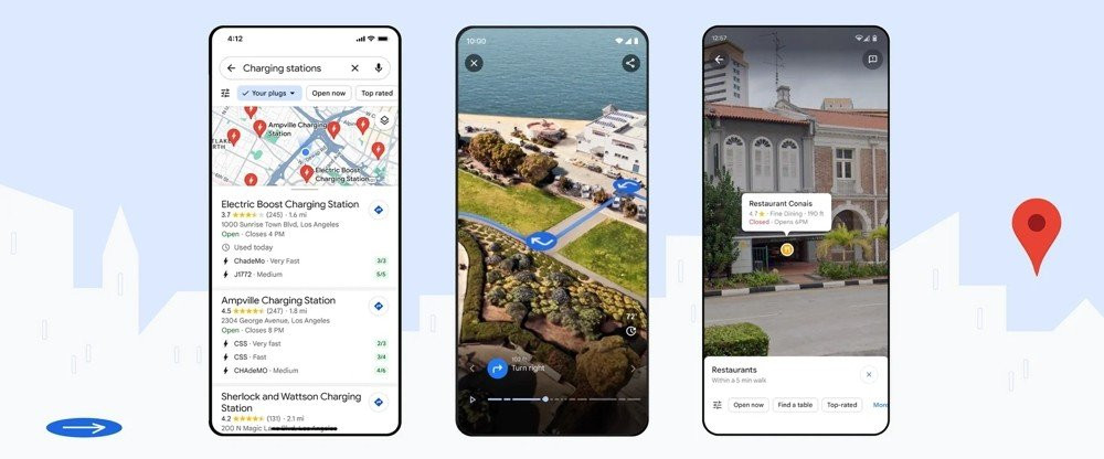 Google Maps: Σημαντικές αναβαθμίσεις με την βοήθεια της AI image