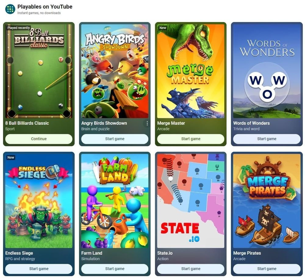 YouTube Playables: Πρόσβαση σε 30+ games για τους συνδρομητές YouTube Premium image
