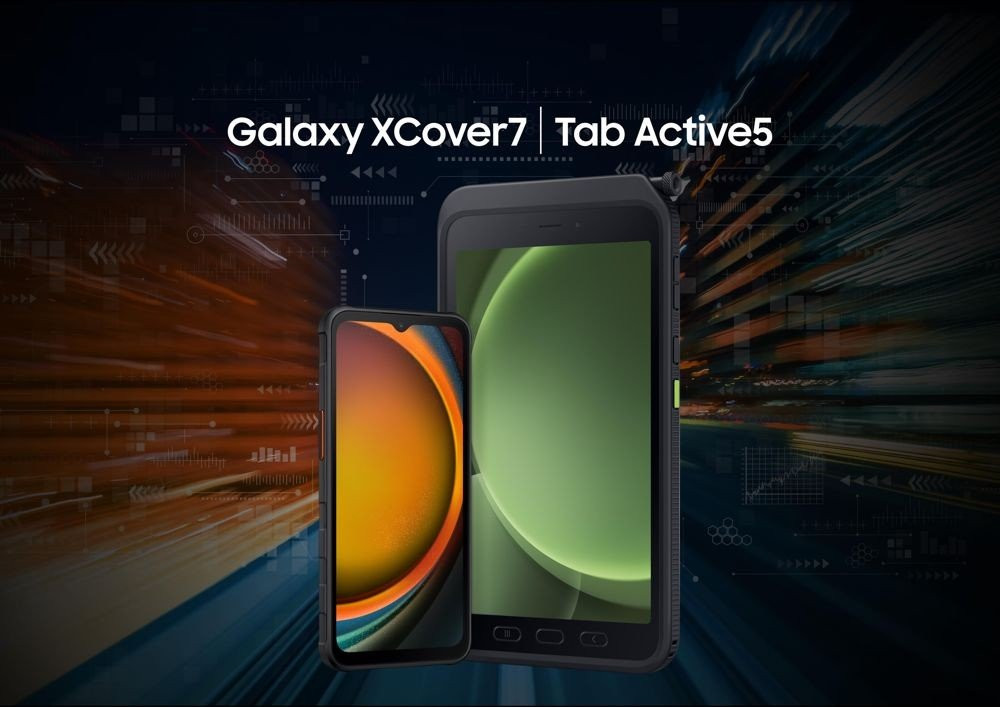 Samsung Galaxy XCover7 και Tab Active5: Έως και 8 χρόνια αναβαθμίσεων Service, Maintenance & Repair και OS image