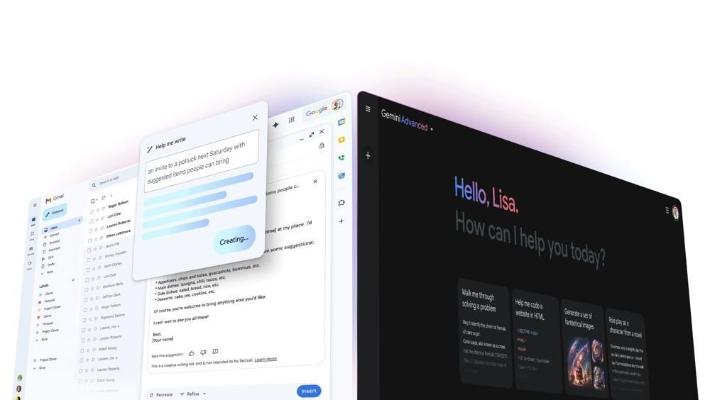 Η Google φέρνει το Gemini AI στα Gmail, Docs, Sheets, Slides και Meet [Video] image