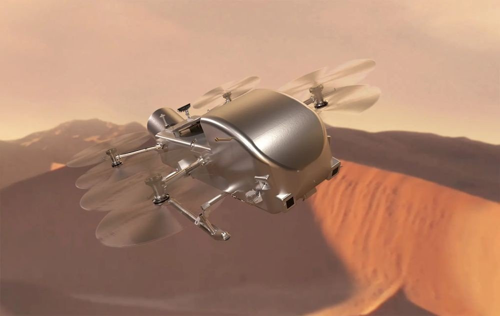 Dragonfly: Η NASA άναψε το πράσινο φως για την εξερεύνηση του Τιτάνα image