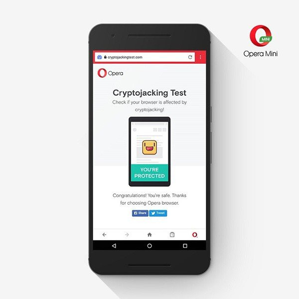 Η Opera φέρνει τη λειτουργία μπλοκαρίσματος cryptomining και στις mobile εκδόσεις του web browser [Video] image