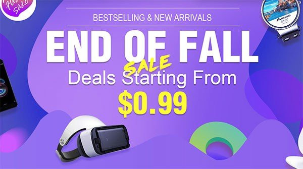 Κλείσιμο των φθινοπωρινών προσφορών στο Geekbuying με καλές ευκαιρίες image