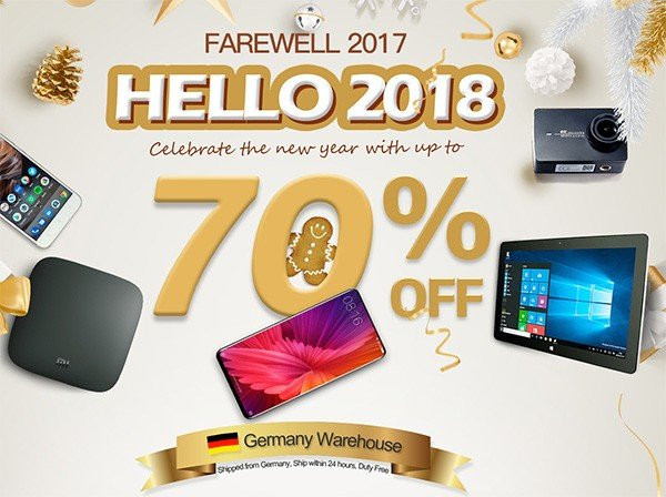 Καλή χρονιά από το Geekbuying με προσφορές από τις Ευρωπαϊκές αποθήκες χωρίς τελωνείο image