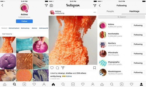 Instagram: Τώρα μπορείς να ακολουθείς και hashtags image