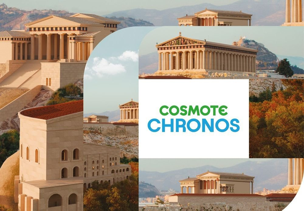 COSMOTE CHRONOS: Ολοκληρώνεται η ψηφιακή εμπειρία της Ακρόπολης με τα Προπύλαια και το Ερέχθειο image