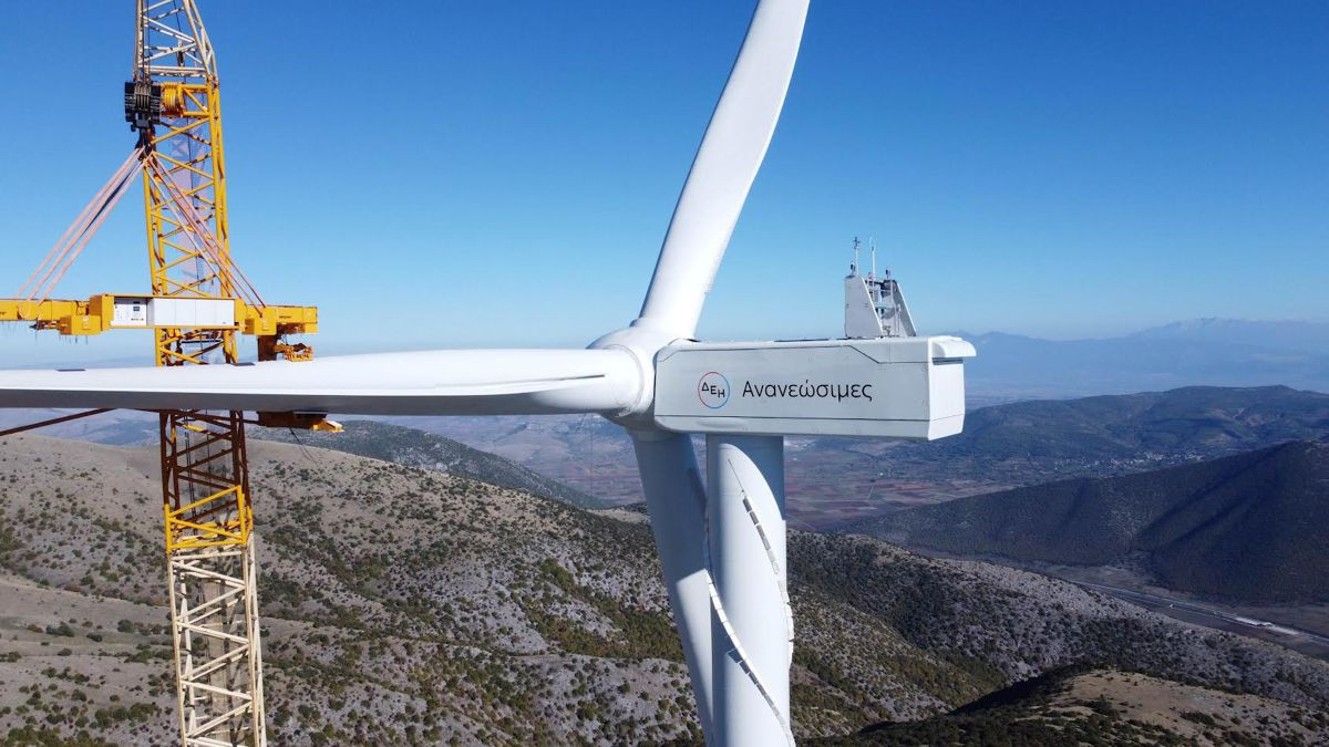 Τρία νέα αιολικά πάρκα από τη ΔΕΗ στην Ελλάδα συνολικής ισχύος 100MW image