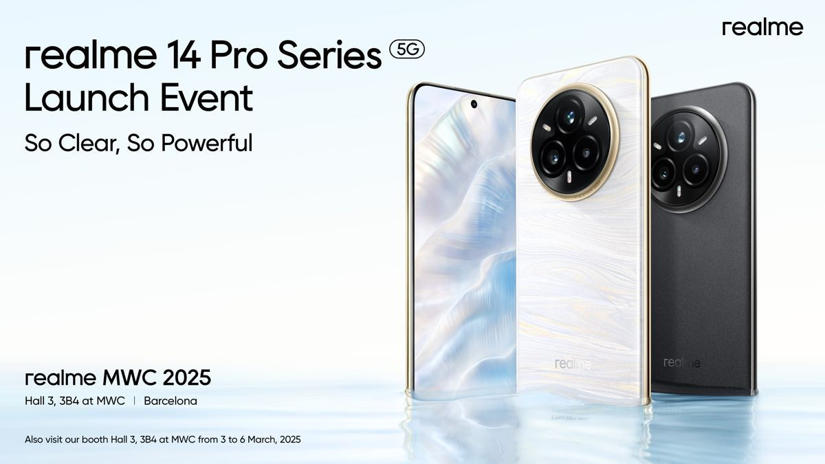 realme 14 Pro: Επίσημα αποκαλυπτήρια στο MWC 2025 στη Βαρκελώνη! image