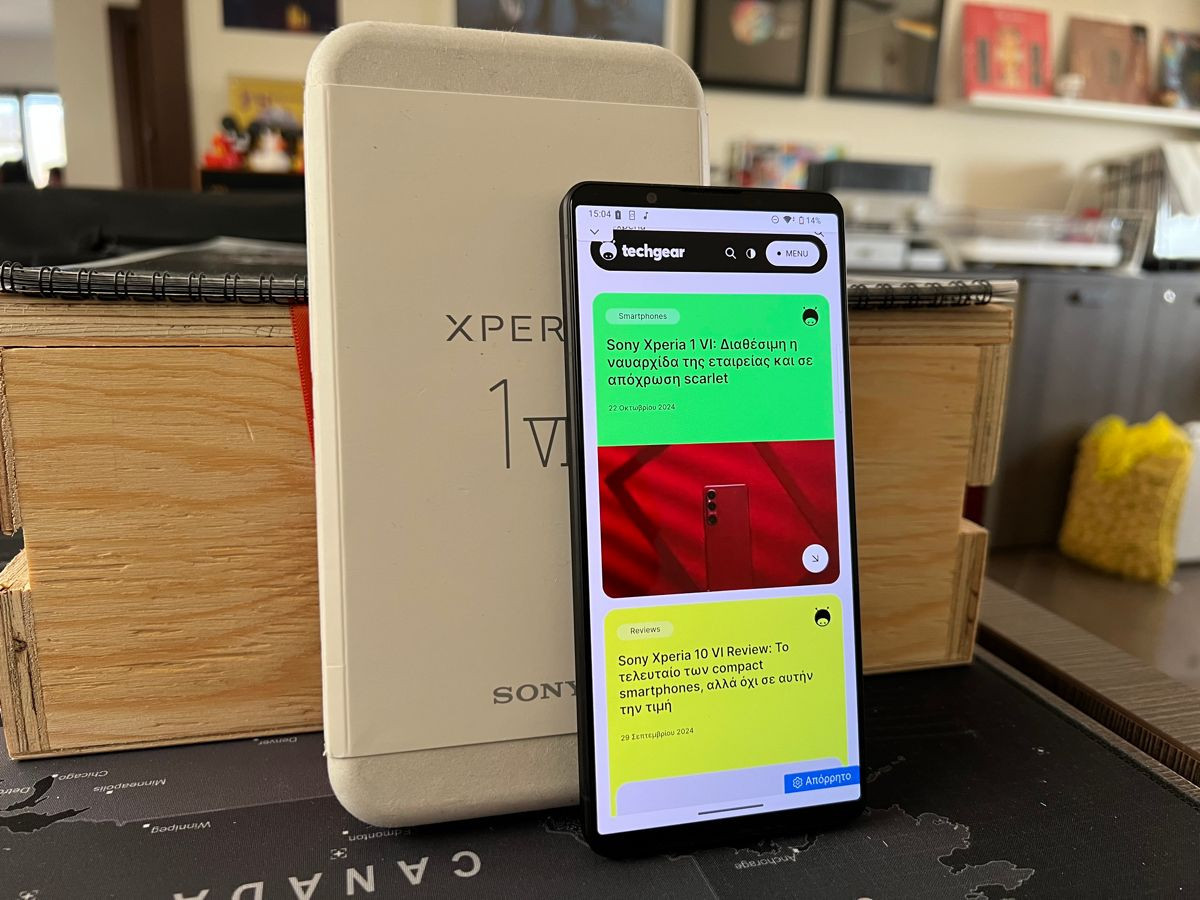 Sony Xperia 1 VI Review: Αν το ήθελε πραγματικά, θα μπορούσε να είναι στην κορυφή... image