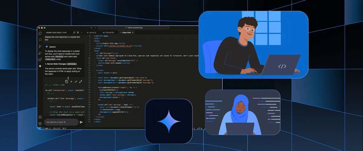 Gemini Code Assist: Διαθέσιμο δωρεάν για όλους το AI εργαλείο για συγγραφή κώδικα image