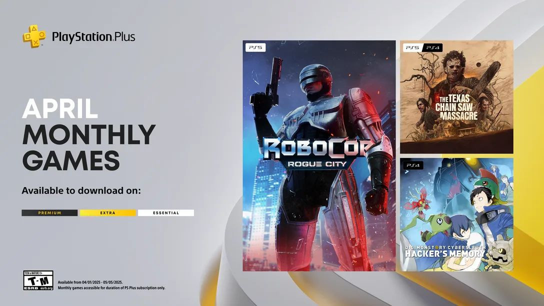 PS Plus: Τα δωρεάν games του Απριλίου έρχονται με RoboCop! image