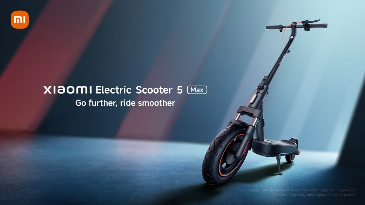 Xiaomi Electric Scooter 5 Max: Μια πιο έξυπνη, ομαλότερη βόλτα image