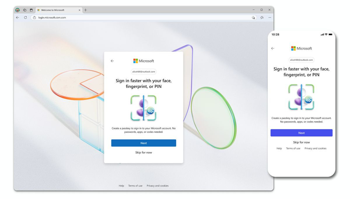 Η Microsoft καταργεί τα passwords σε όλους τους νέους λογαριασμούς image