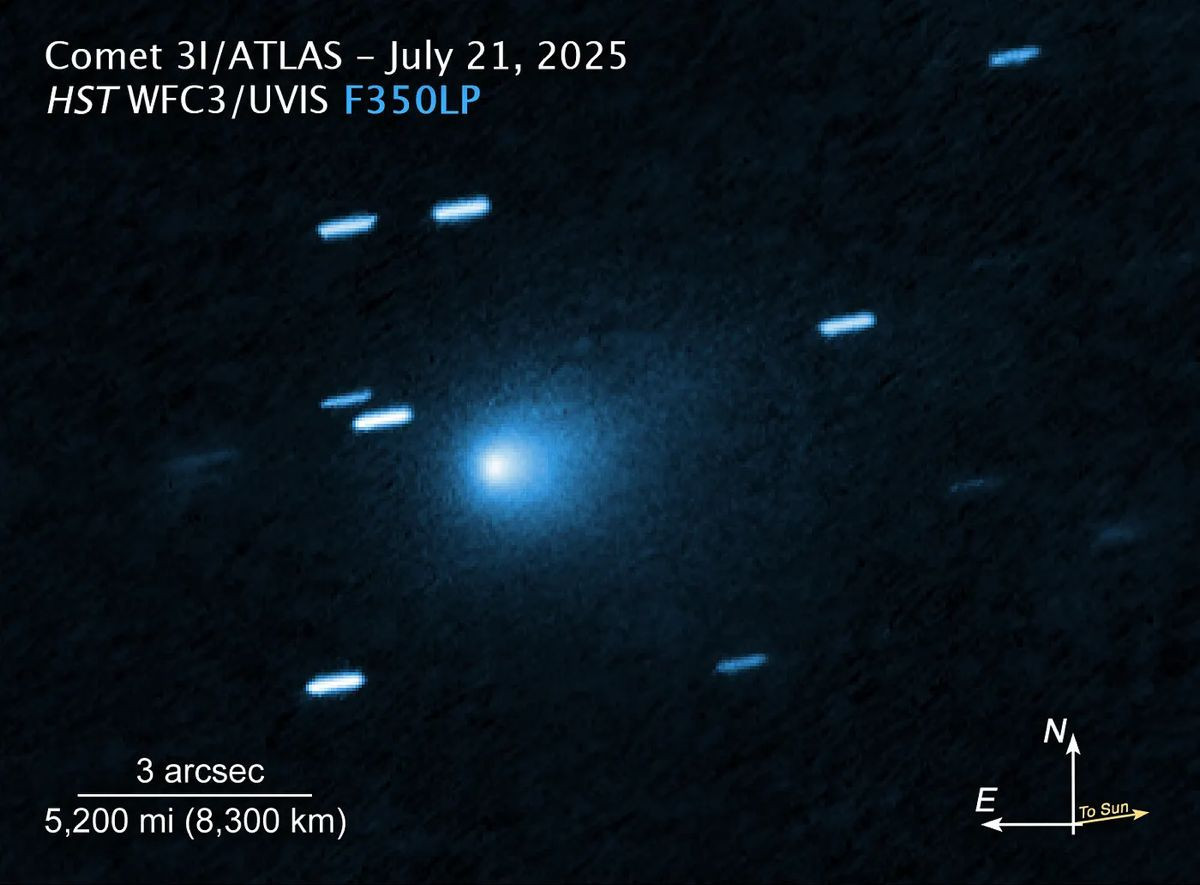 Το αίνιγμα του 3I/ATLAS: Κομήτης ή εξωγήινη τεχνολογία; image