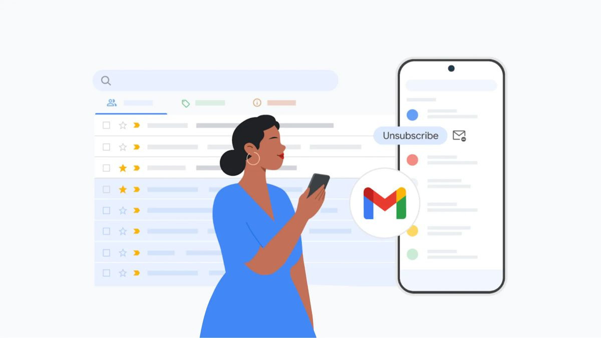 Gmail: Μεγάλη αναβάθμιση για καθαρό inbox και εύκολη διαχείριση των συνδρομών image