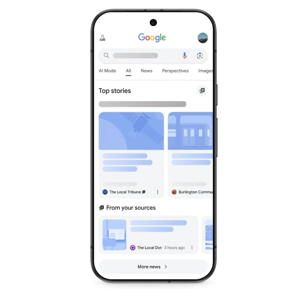 Αφού τα έκανε μπάχαλο, η Google δοκιμάζει να μας δώσει τον έλεγχο των ειδήσεων που βλέπουμε image