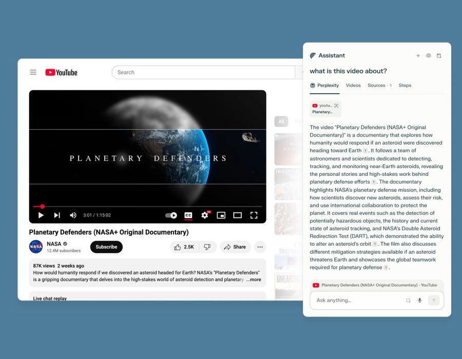 Comet: Αυτός είναι ο AI browser της Perplexity image