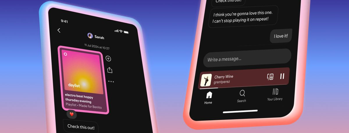 Το Spotify προσθέτει λειτουργία messaging και στοχεύει να γίνει πιο «κοινωνικό» image