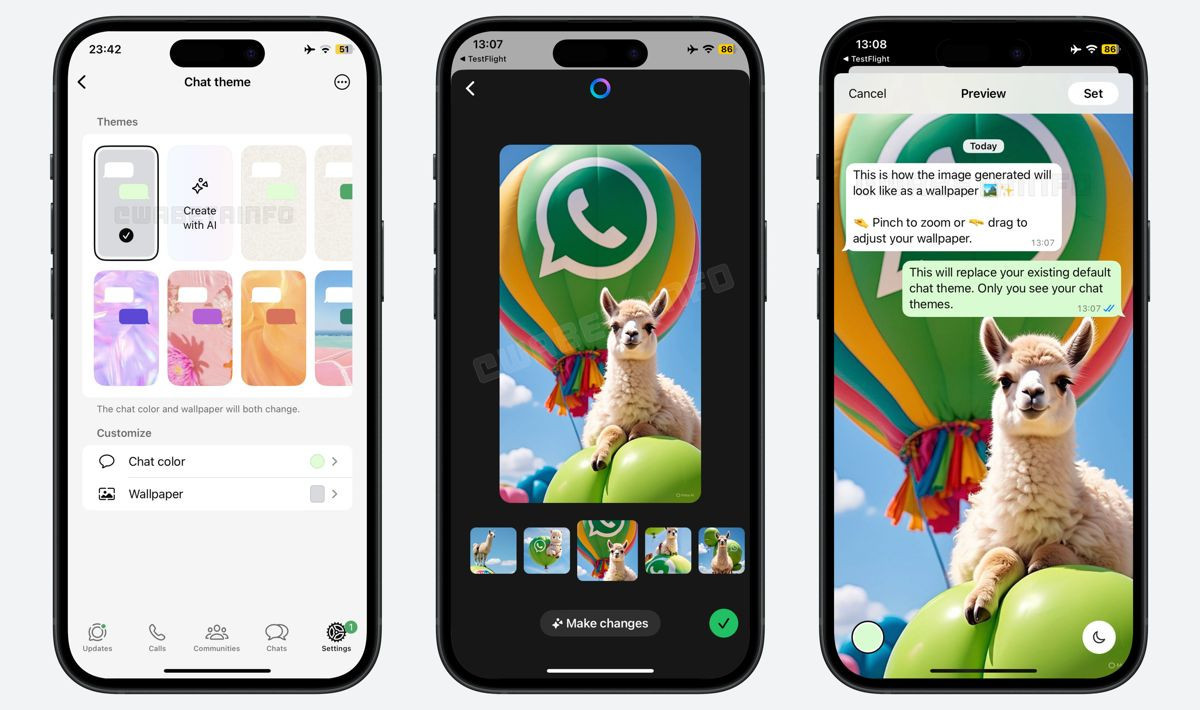 WhatsApp: Νέα AI-generated wallpapers στην εφαρμογή για συσκευές iOS image