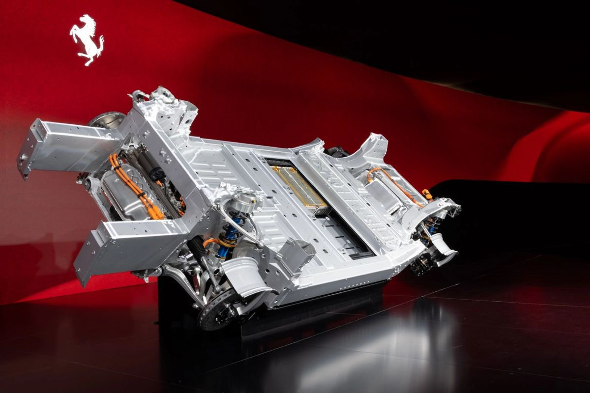 Ferrari Elettrica: Τα πρώτα χαρακτηριστικά του αμιγώς ηλεκτρικού μοντέλου image