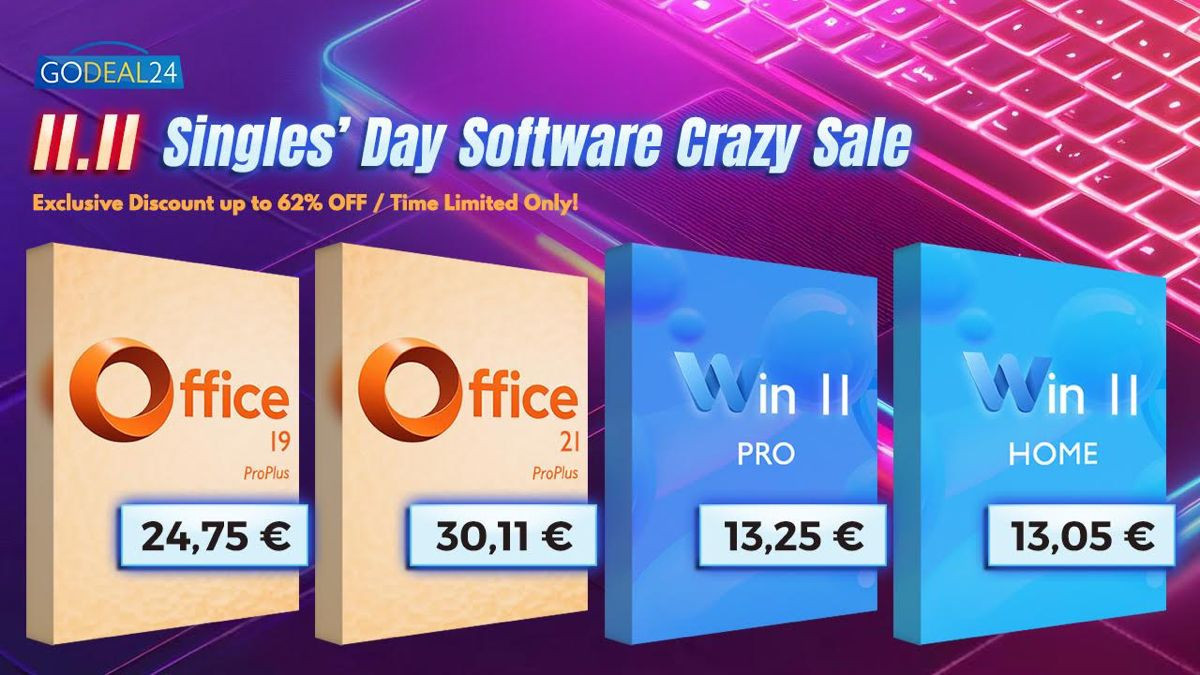 Singles’ Day Sale με Office 2021 Pro και Windows 11 σε εξαιρετικές τιμές image