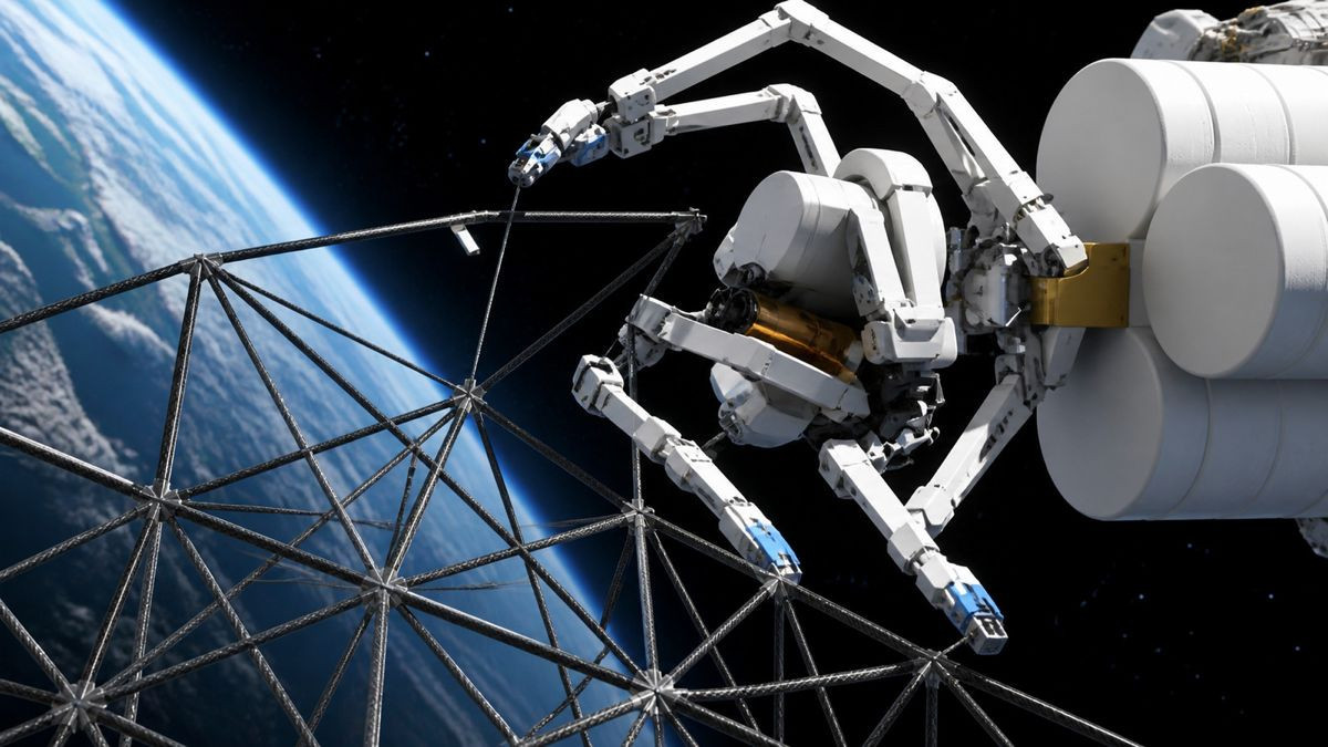 Κίνα: Αναβιώνει το project SpiderFab για 3D printed κατασκευές στο Διάστημα! image