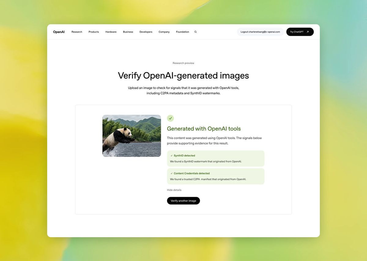 Συνεργασία OpenAI και Google για να καταλαβαίνεις αν μια εικόνα προέρχεται από AI image